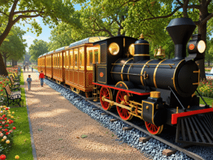 Amusement Park Toy Train