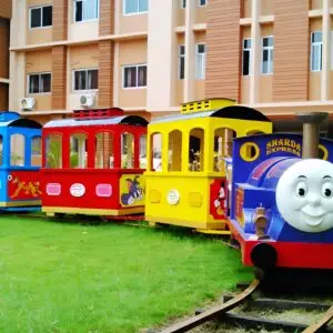 Sharda Vidyalaya Toy Train Installation — Bhilai, Chhattisgarh