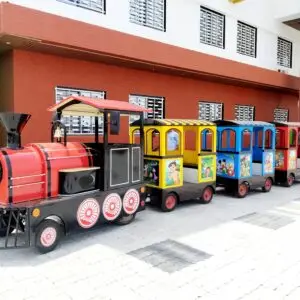 Birla Open Mind School Toy Train Installation — Amravati