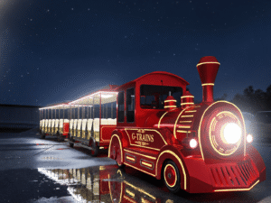 Battery-Operated Toy Train